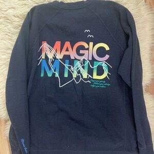 Multicolor Graphic Crewneck Sweater